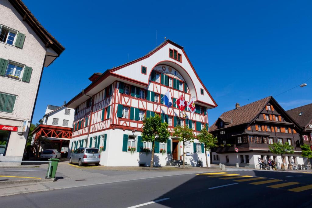 Budova, kde se hotel nachází