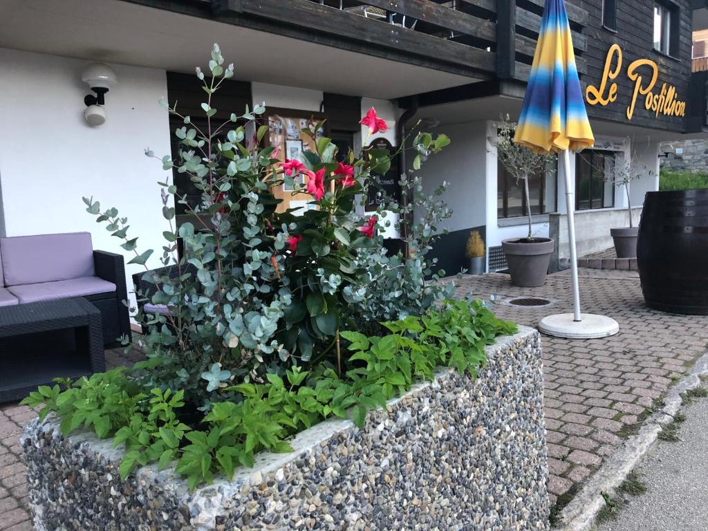 Zahrada ubytování Hotel Le Postillion