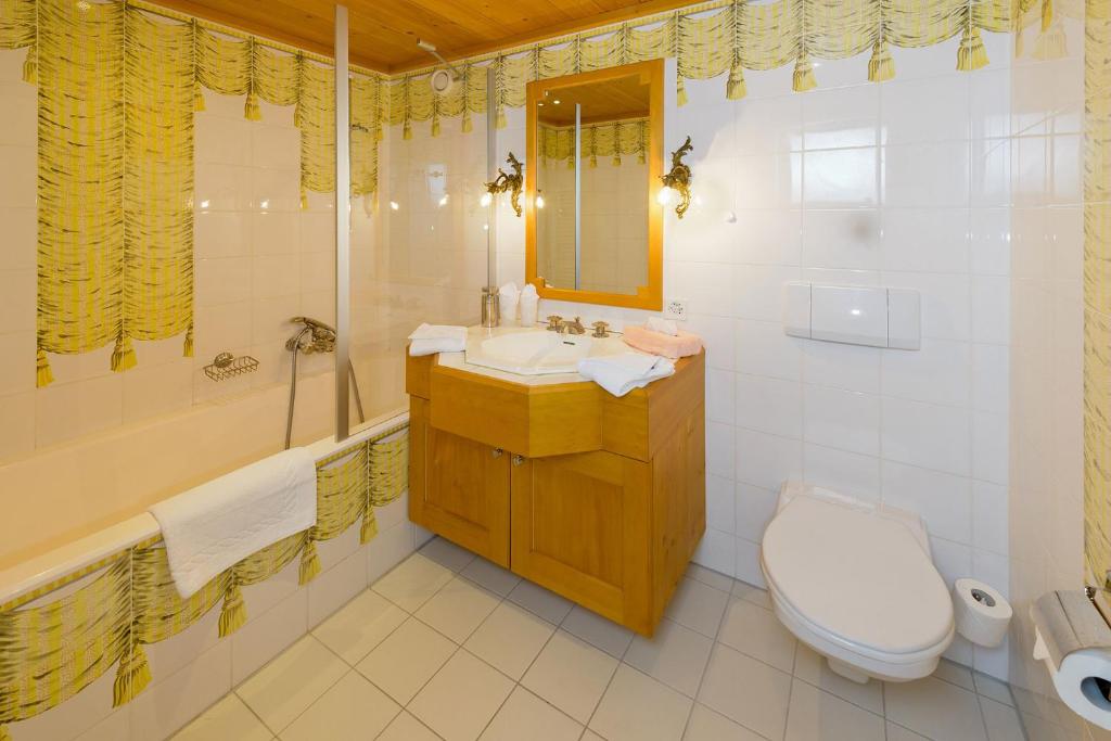 Koupelna v ubytování Chalet Kisseye by Zermatt Premium Apartments