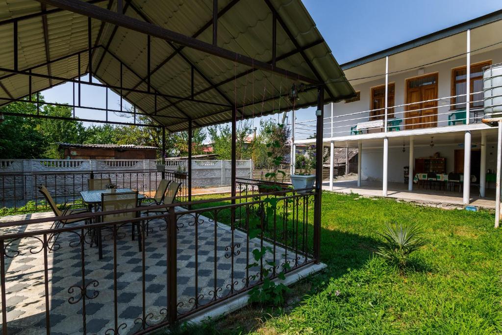 Zahrada ubytování Guesthouse Vashlovani
