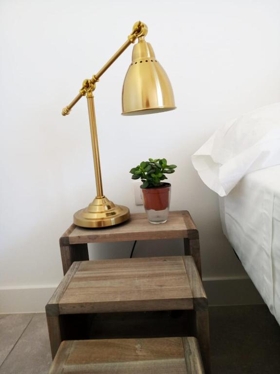 A bed or beds in a room at ATICO VIEW NATURE CORRALEJO