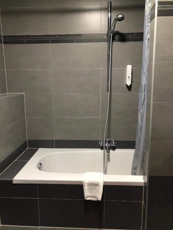 Koupelna v ubytování Hotel Prins van Oranje