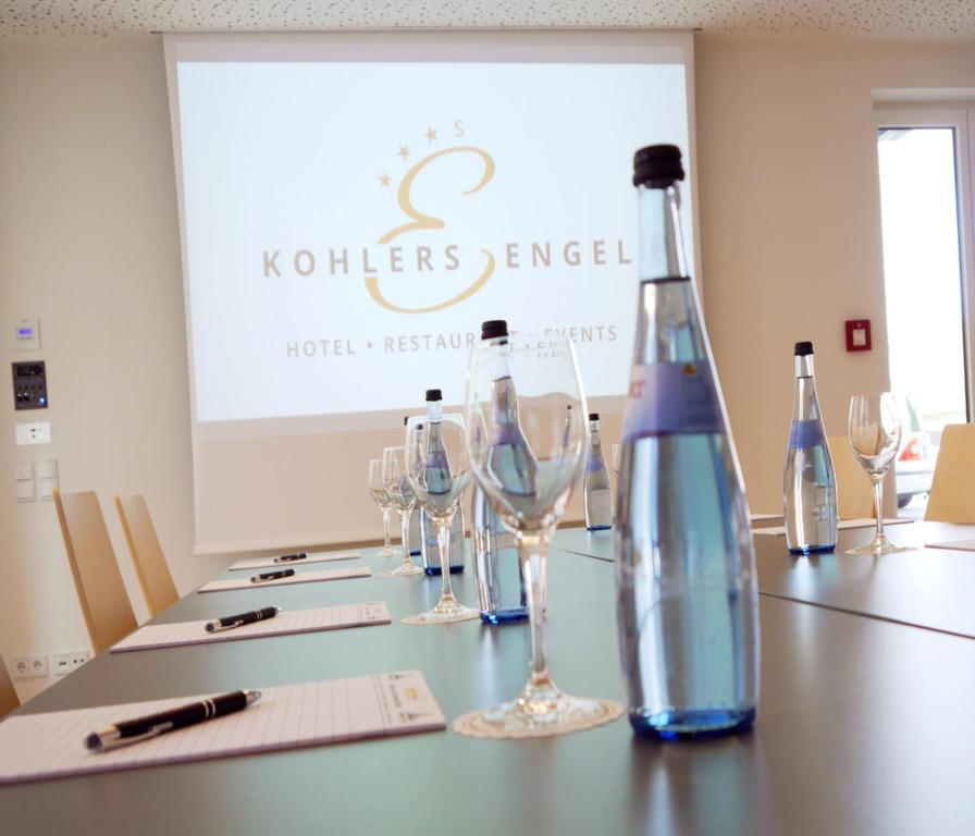 Nápoje v ubytování Kohlers Hotel Engel