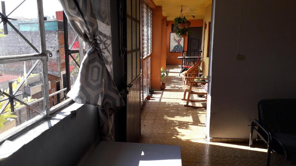 Posezení v ubytování El laberinto hospedaje en casa