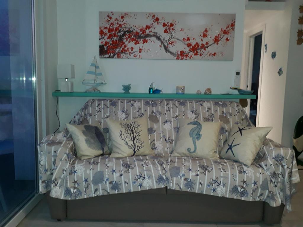 A seating area at Barbara's house - Sardinia