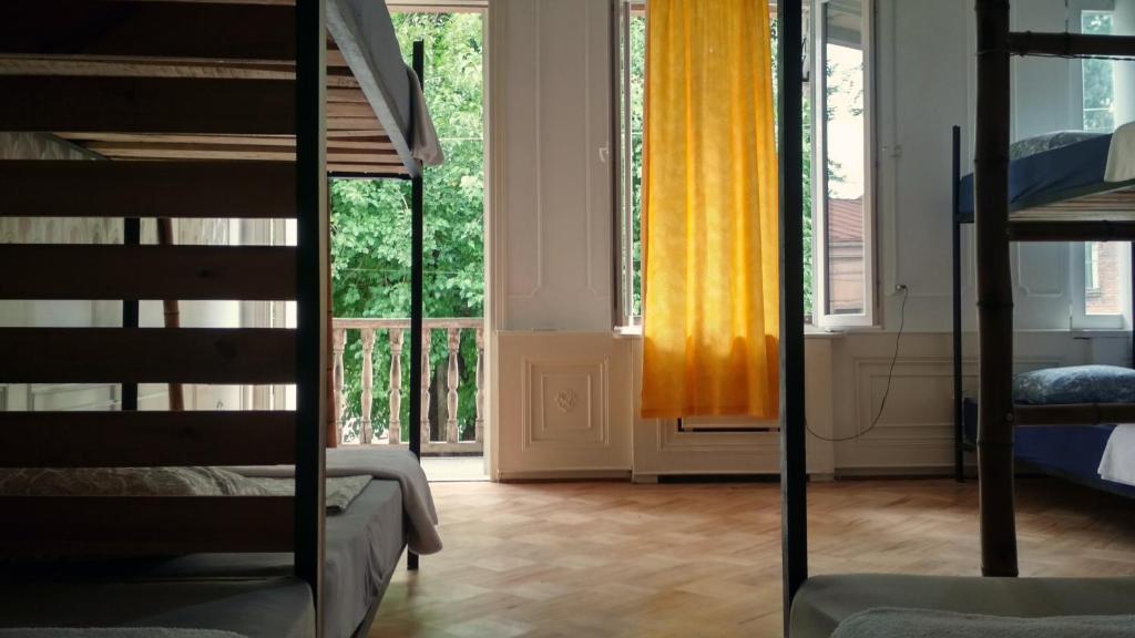 Posezení v ubytování Bao Hostel Kutaisi