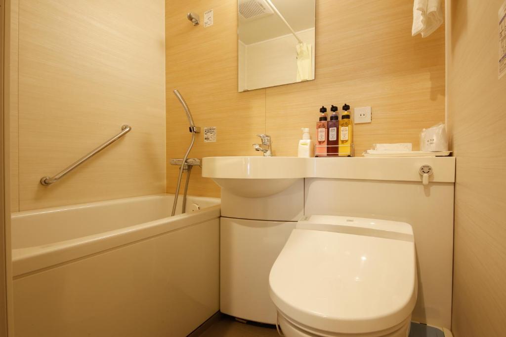 Koupelna v ubytování Hotel Sunlife