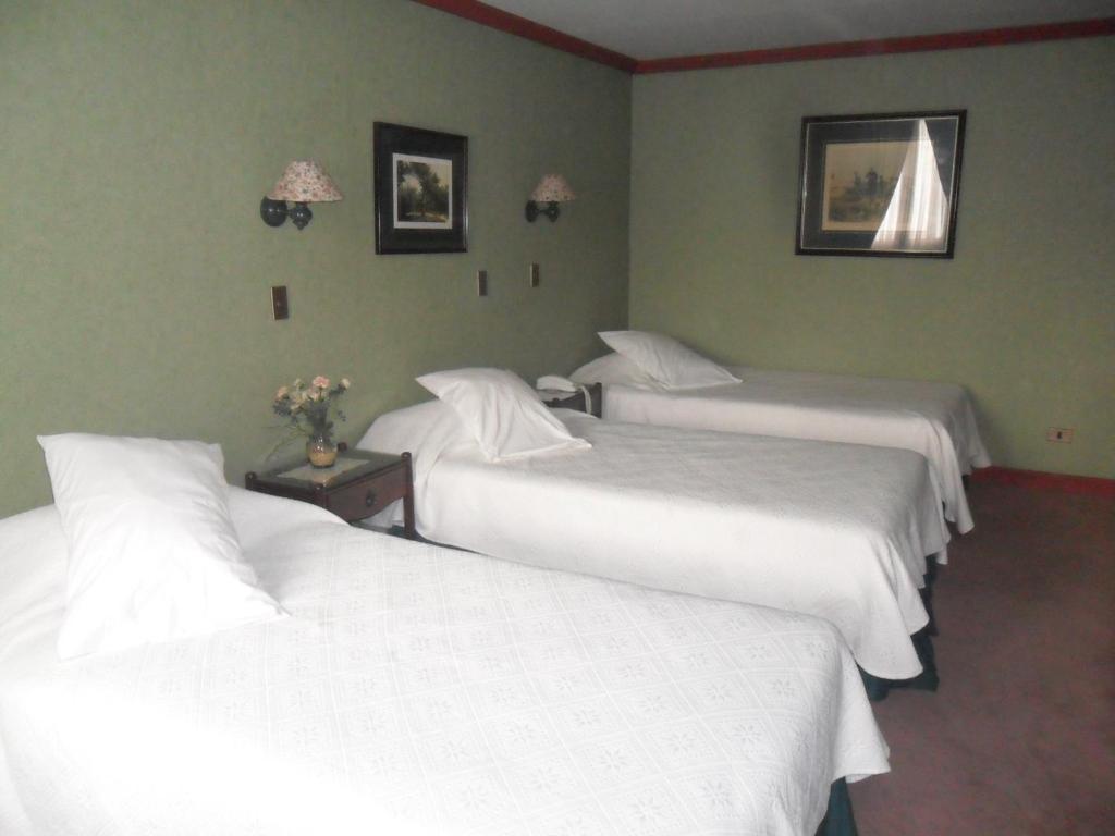 Postel nebo postele na pokoji v ubytování Hotel Isla Rey Jorge