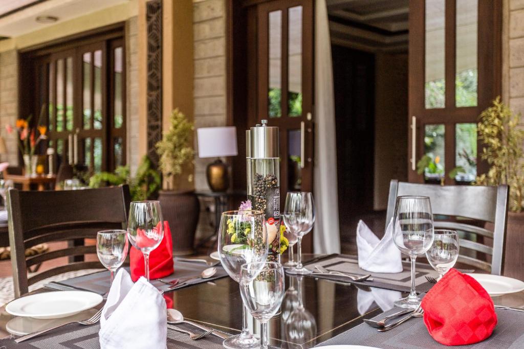 Drankjes bij Fair Acres Boutique Hotel Karen