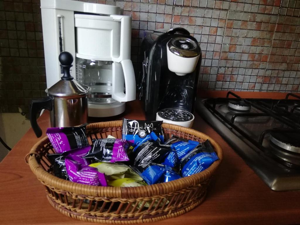 Kuchyň nebo kuchyňský kout v ubytování Antico Casale dei Mercanti