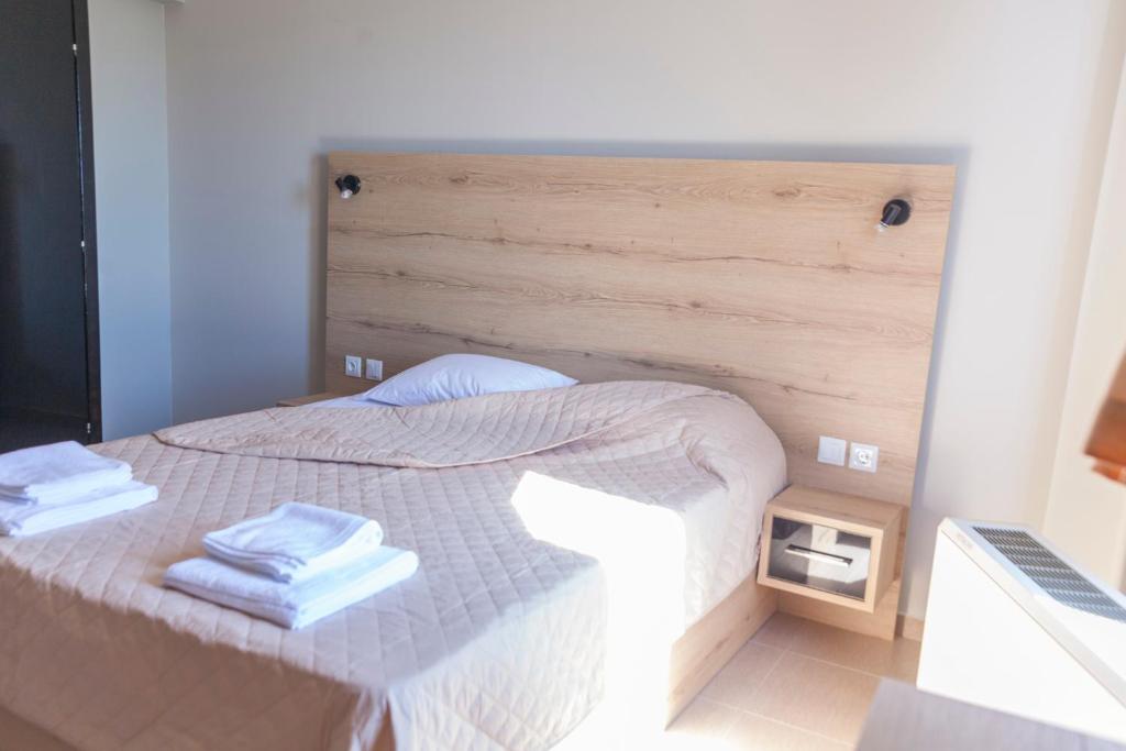 Postel nebo postele na pokoji v ubytování Via Mare Apartments