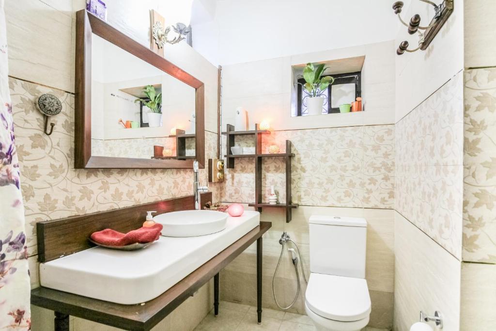Koupelna v ubytování Avaas - Bed & Breakfast