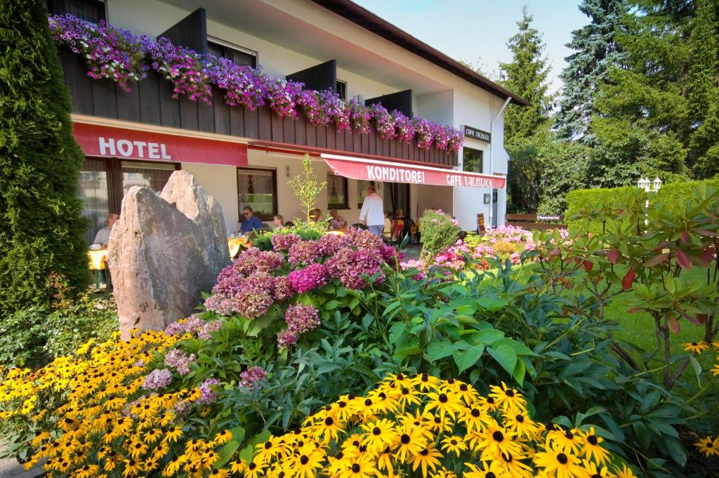 Zahrada ubytování Wellness-Hotel Talblick