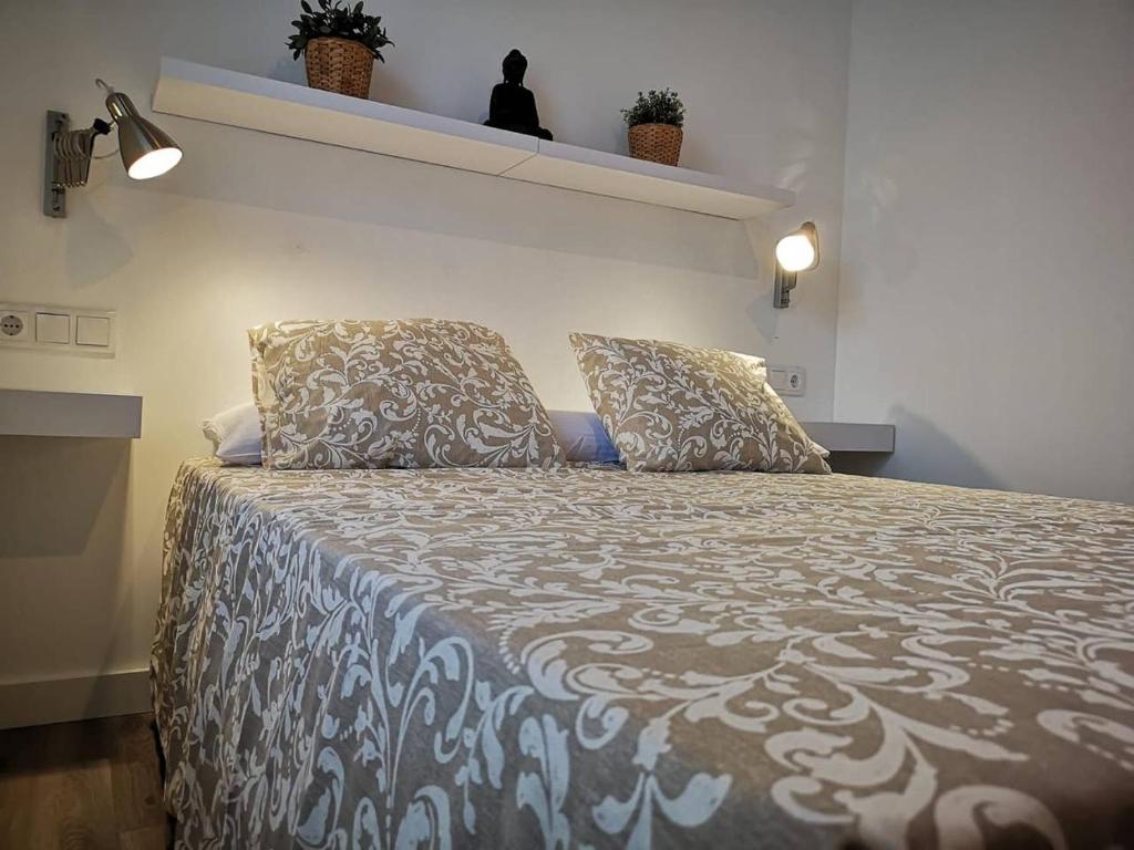 Cama o camas de una habitación en Apartamento Qurtuba