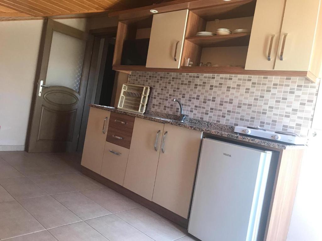Кухня или мини-кухня в Serendi Apart Hotel
