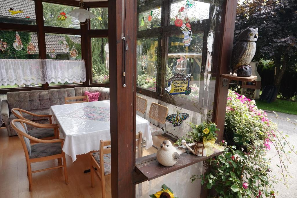 Zahrada ubytování Ferienwohnung Grießer