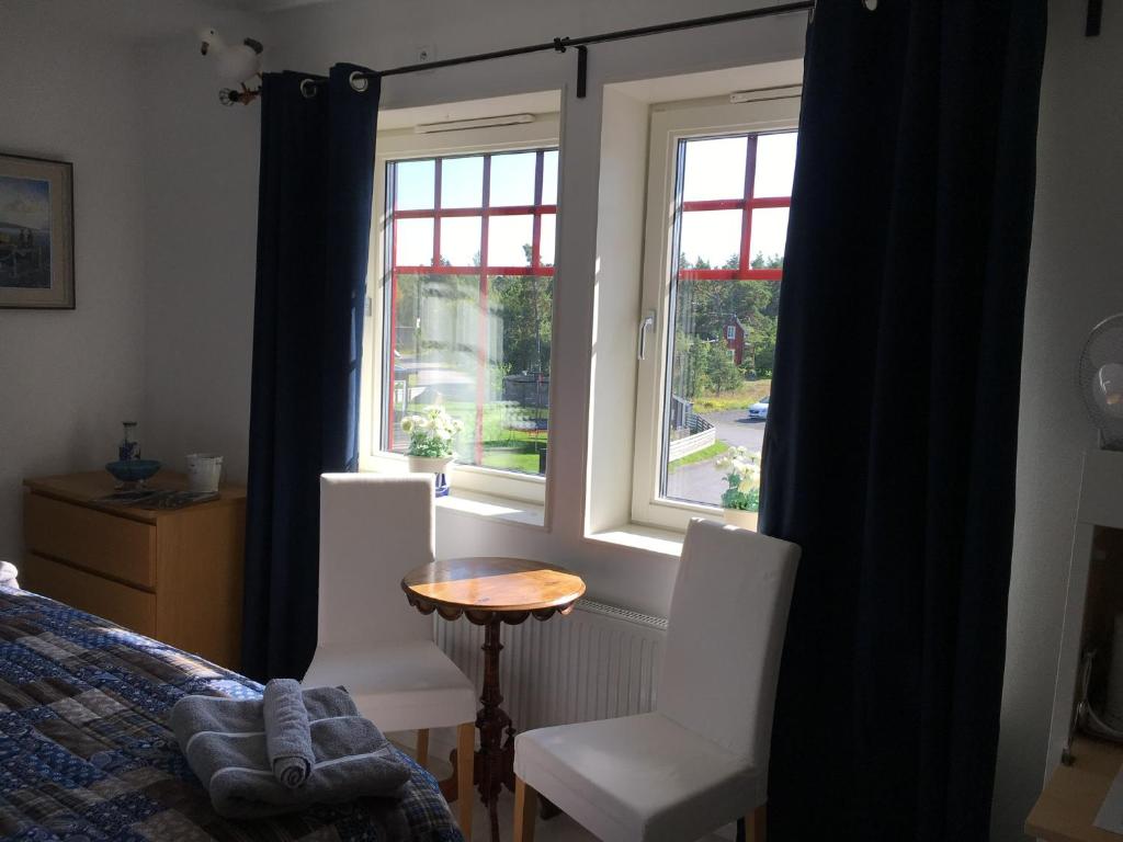 Posezení v ubytování Öregrund BnB