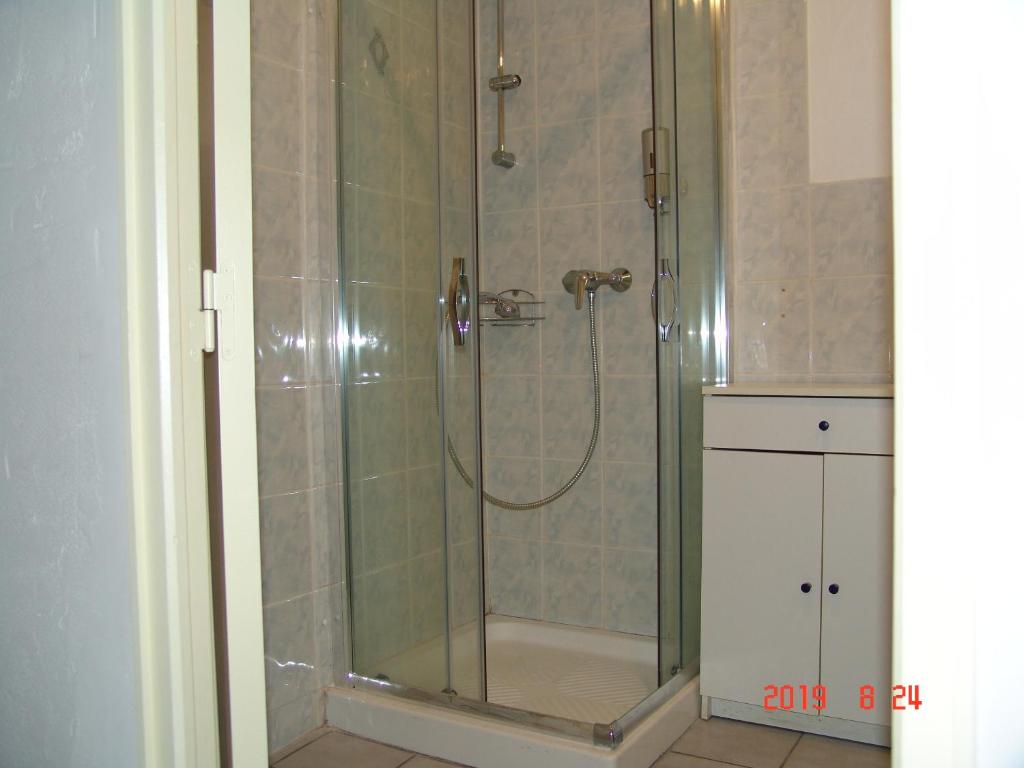 Koupelna v ubytování Apartment Natik