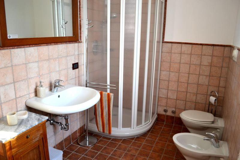 Koupelna v ubytování B&B Reginetta