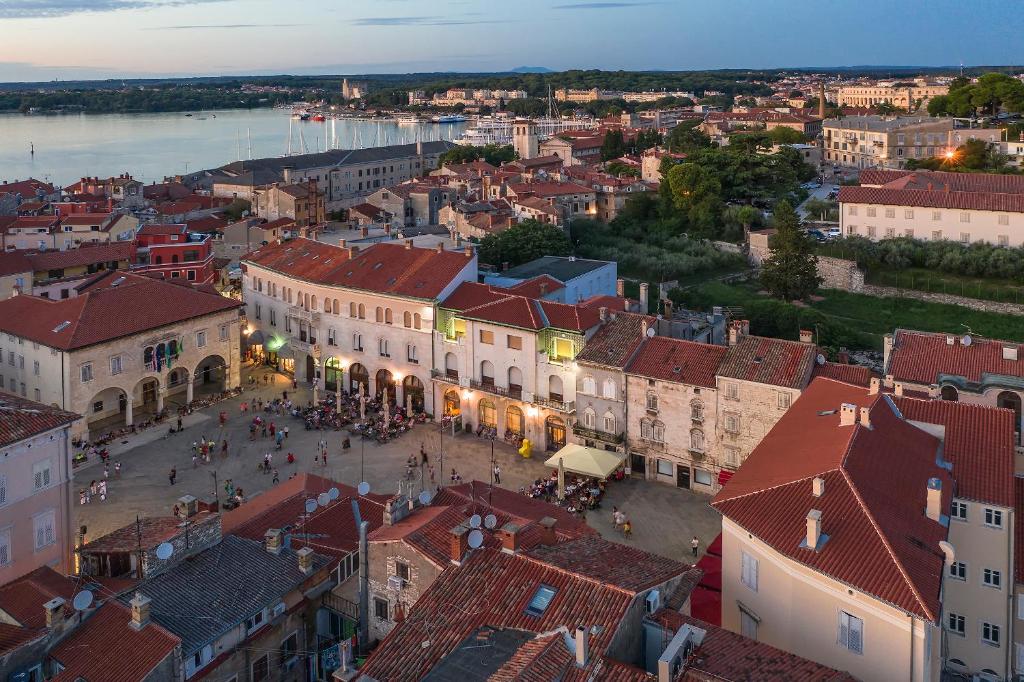Widok na miasto Pula z tego apartamentu