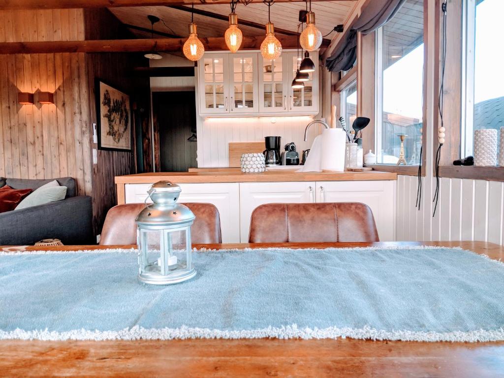 Posezení v ubytování Mulakot Cosy Cabins