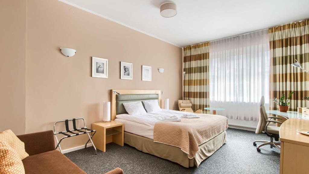 Posteľ alebo postele v izbe v ubytovaní 404 Rooms Wilanowska