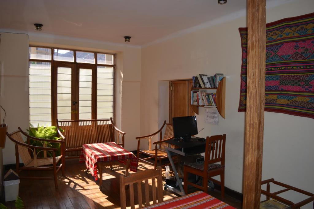 Posezení v ubytování El Tuco Hotel
