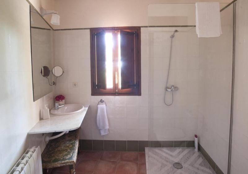 Koupelna v ubytování Casa Prat