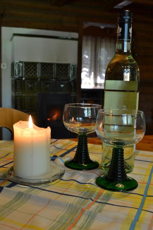 Nápoje v ubytování Ferienhütte Hochalm