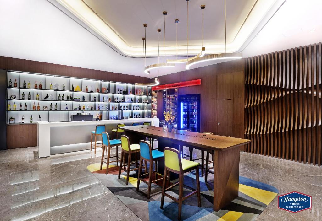 Posezení v ubytování Hampton by Hilton Guangzhou Dongxiaonan