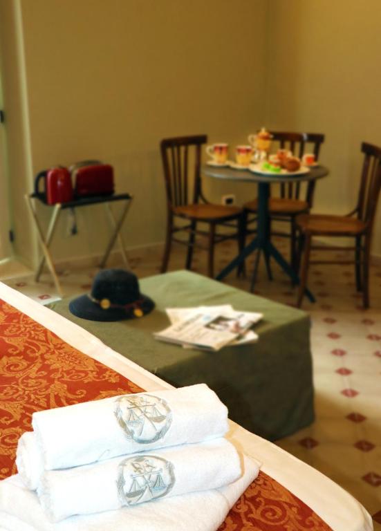 Posezení v ubytování Casa dei Giurati
