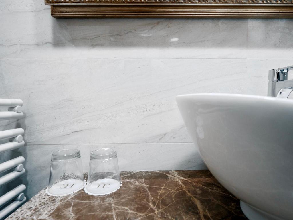 Koupelna v ubytování Boutique Hotel Portorose