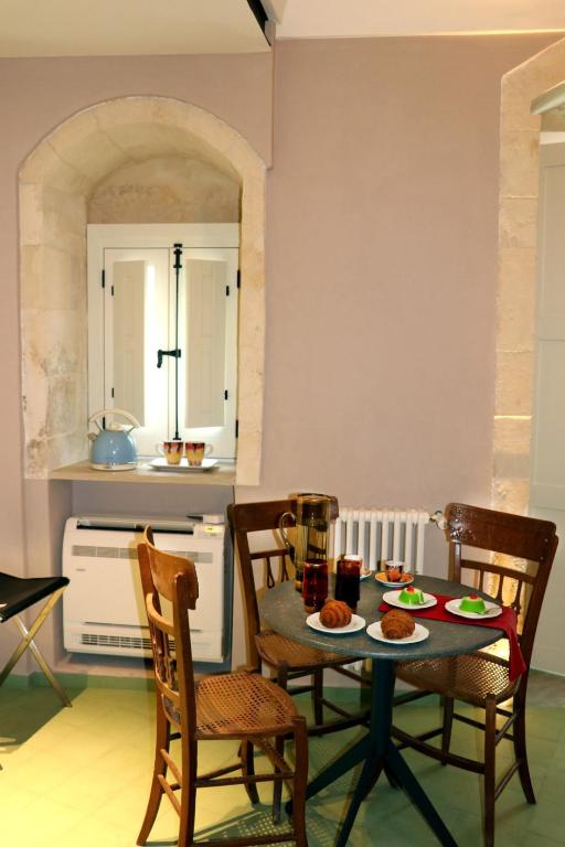 Posezení v ubytování Casa dei Giurati
