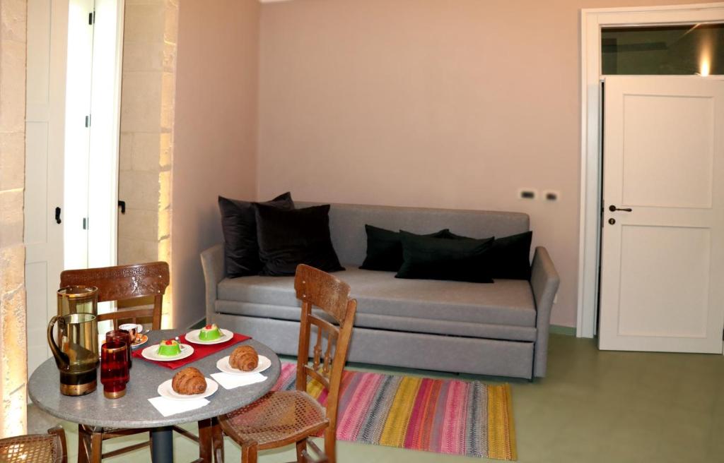 Posezení v ubytování Casa dei Giurati