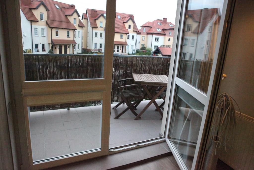 Balkón nebo terasa v ubytování Apartament-Studio