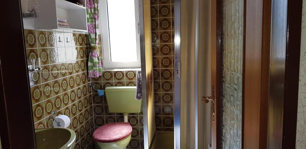 Koupelna v ubytování Hotel Zur Schanze