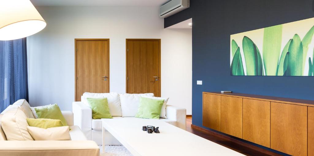 Posezení v ubytování GMP Clubhotel Apartments