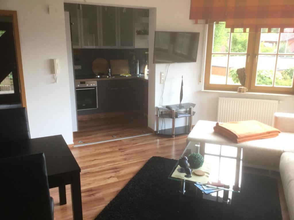 Kuchyň nebo kuchyňský kout v ubytování FW Sonnenschein