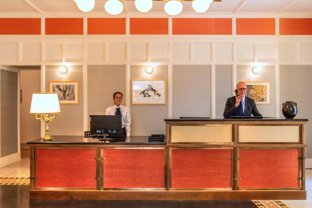 Os clientes hospedados em Albergo Etico Roma