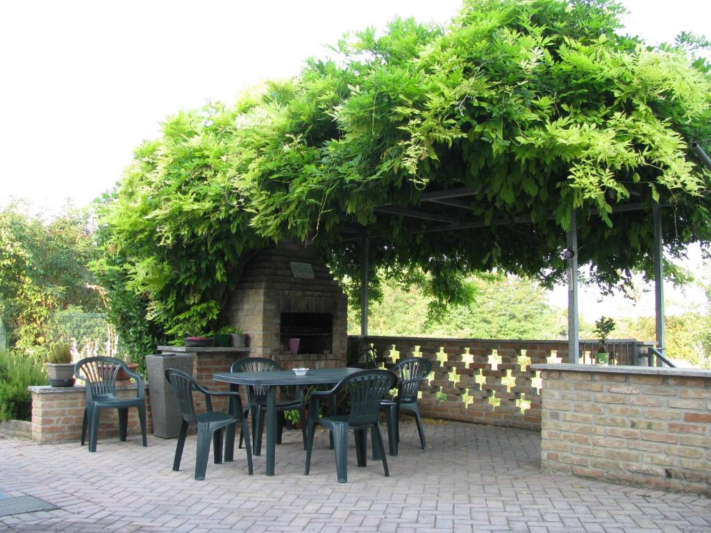 Zahrada ubytování B&B Reginetta