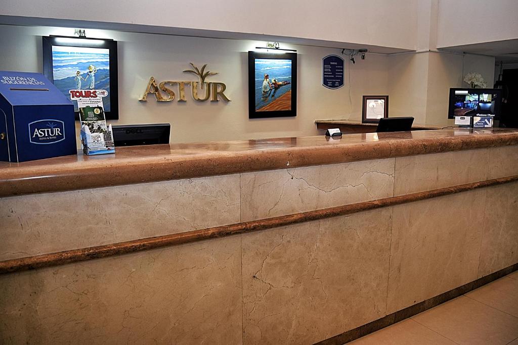 Vstupní hala nebo recepce v ubytování Astur Hotel & Residence