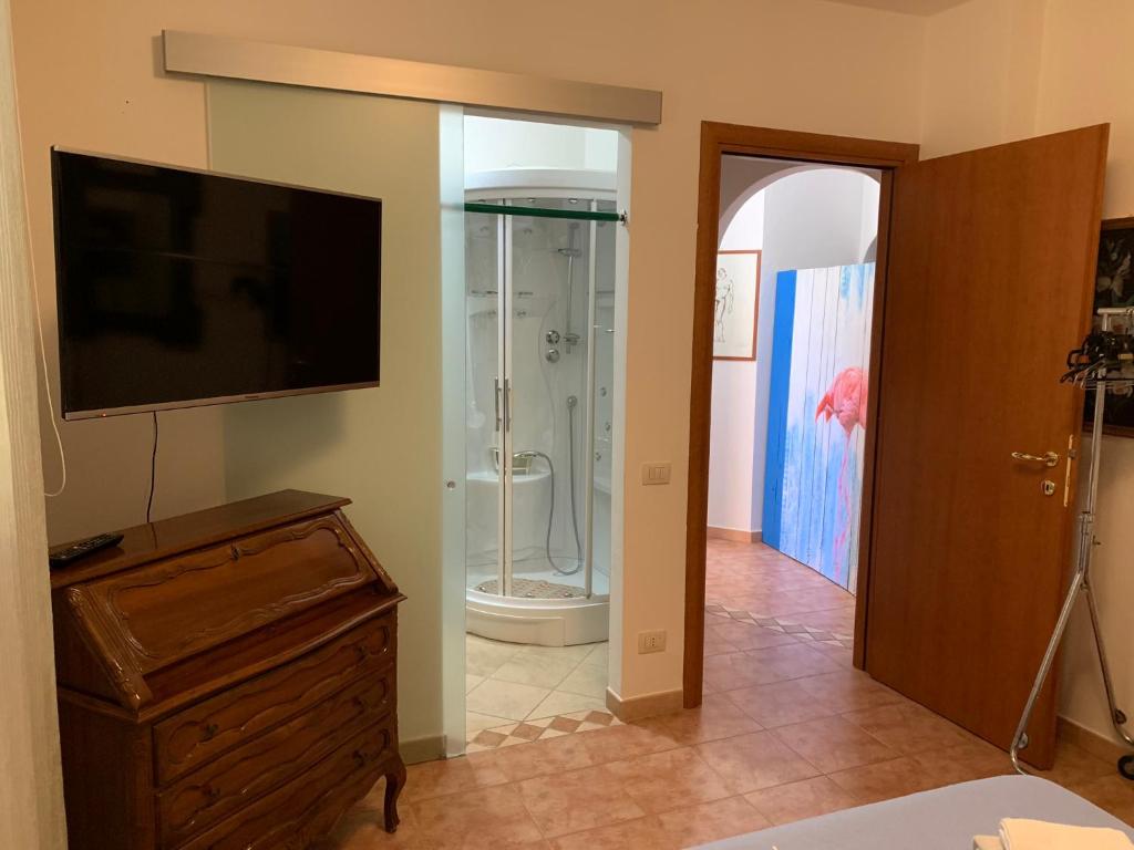 Kúpeľňa v ubytovaní Room ANASTASIA stanza