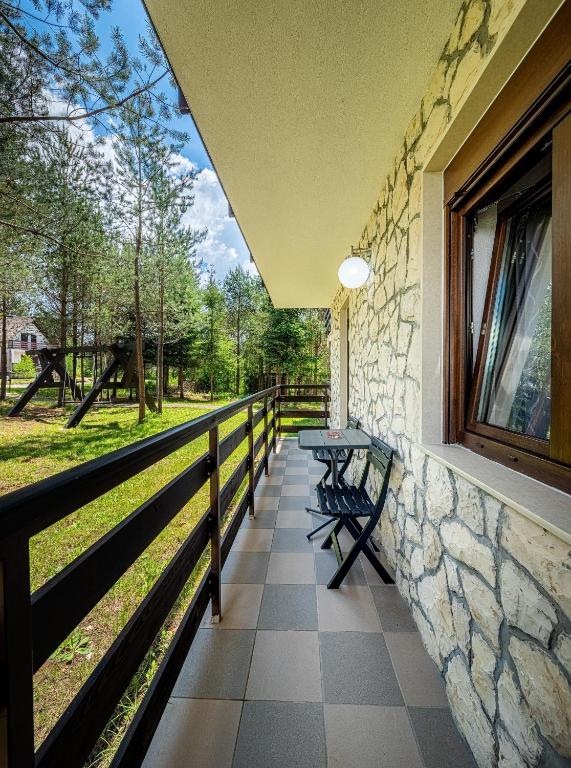 Zahrada ubytování Apartmani Zeder Plitvička jezera