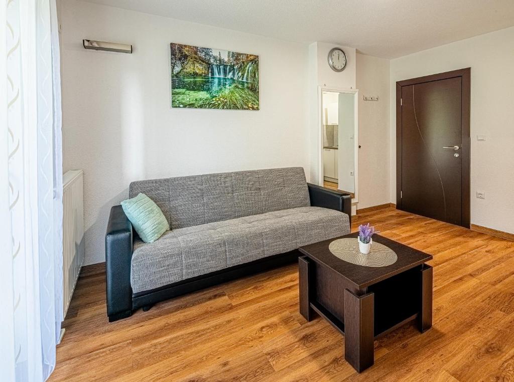 Posezení v ubytování Apartmani Zeder Plitvička jezera