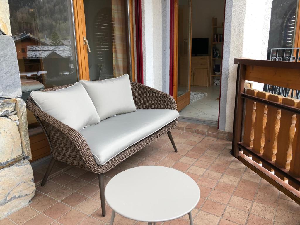 Posezení v ubytování Chateau Leukerbad