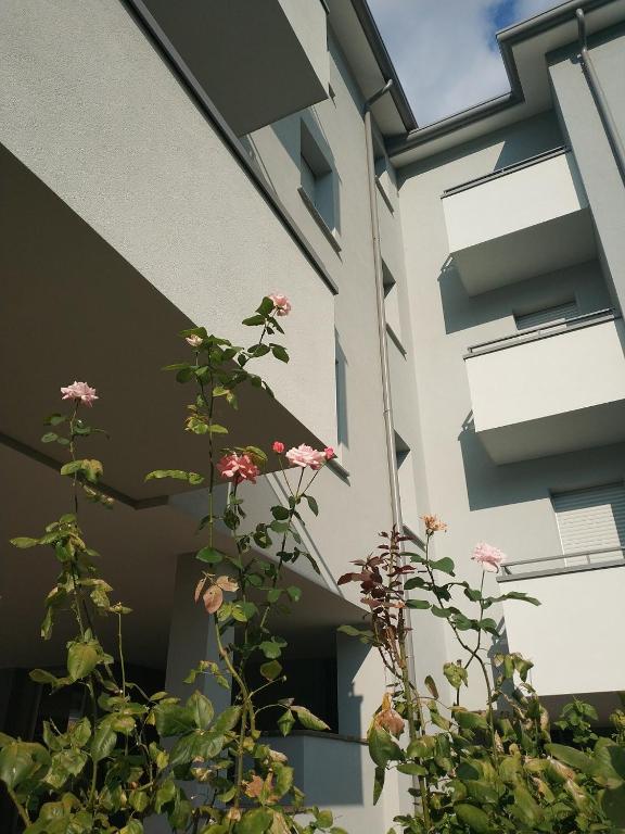 Budynek, w którym mieści się apartament