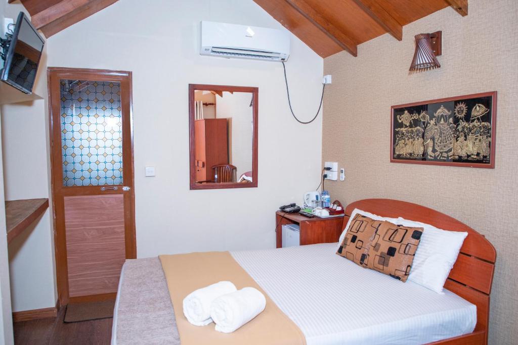 TV a/nebo společenská místnost v ubytování JKAB Beach Resort