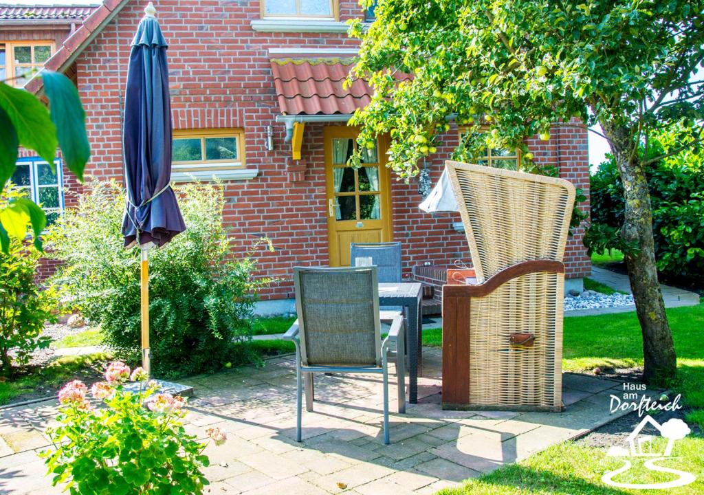 Zahrada ubytování Haus am Dorfteich Fehmarn