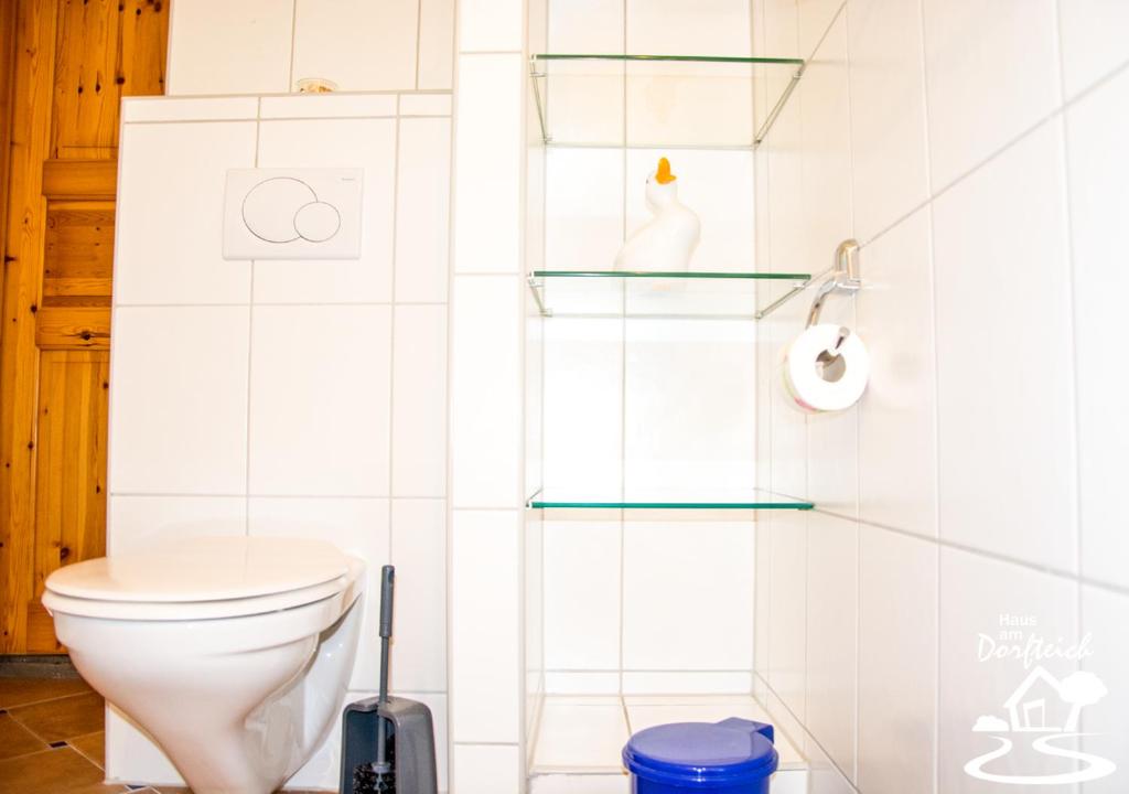 Koupelna v ubytování Haus am Dorfteich Fehmarn
