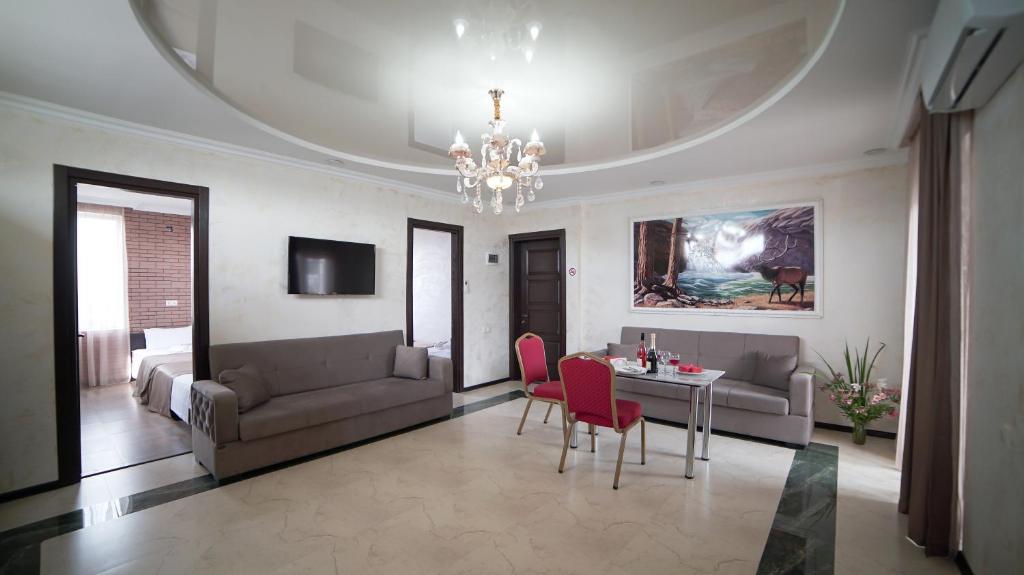 Posezení v ubytování Hotel Progress